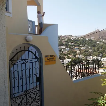 Апартаменты Melinas Sunset-romantic Honeymoon With Amazing Seaview Sunset